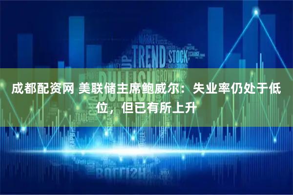 成都配资网 美联储主席鲍威尔：失业率仍处于低位，但已有所上升