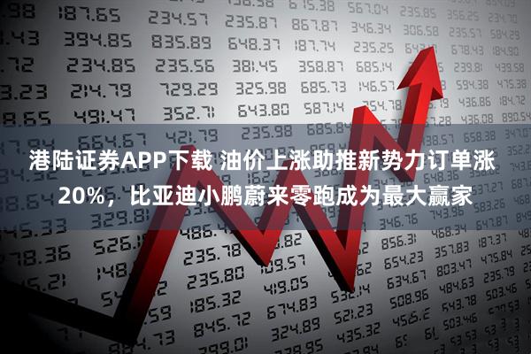 港陆证券APP下载 油价上涨助推新势力订单涨 20%，比亚迪小鹏蔚来零跑成为最大赢家