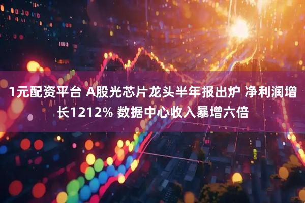 1元配资平台 A股光芯片龙头半年报出炉 净利润增长1212% 数据中心收入暴增六倍